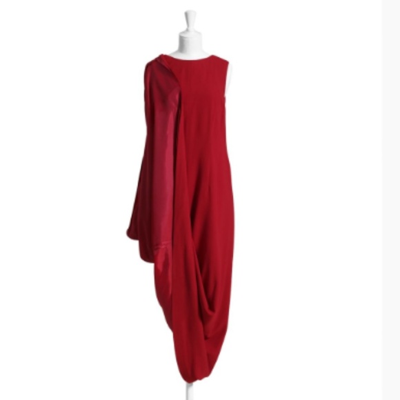 Maison Martin Margiela for H&M Dresses & Skirts - NWT Maison Martin Margiela H&M Red Drape Dress 4